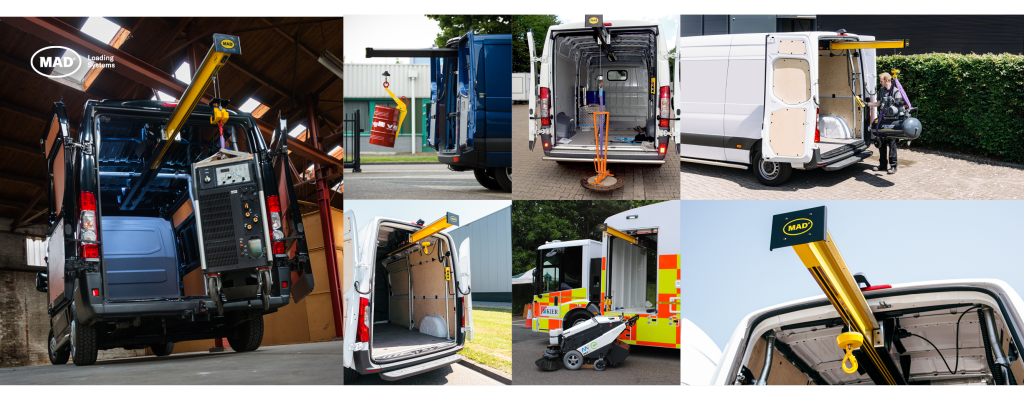 Loading Crane For Vans and Trailers - Ingenifab